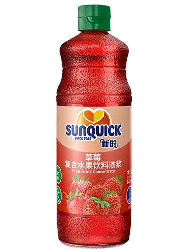 840ml草莓復合水果飲料濃漿