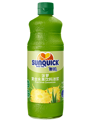 840ml菠蘿復合水果飲料濃漿