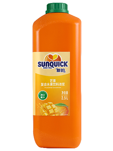 2.5L芒果復合水果飲料濃漿