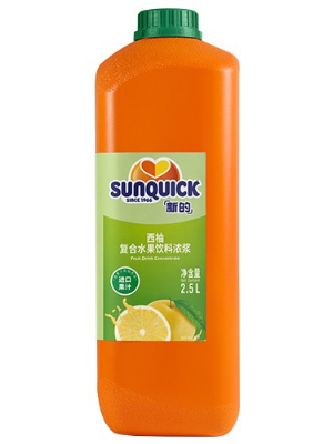 2.5L西柚復合水果飲料濃漿