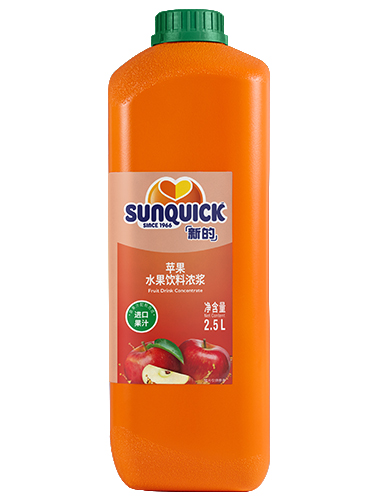 2.5L蘋果水果飲料濃漿